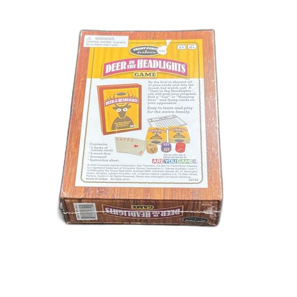 Front Porch Classics - Deer in The Headlights Card & Dice Game Ages 5 & Up New - Picture 7 of 7